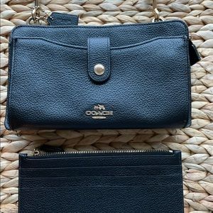 COACH Black Pop Up Messenger